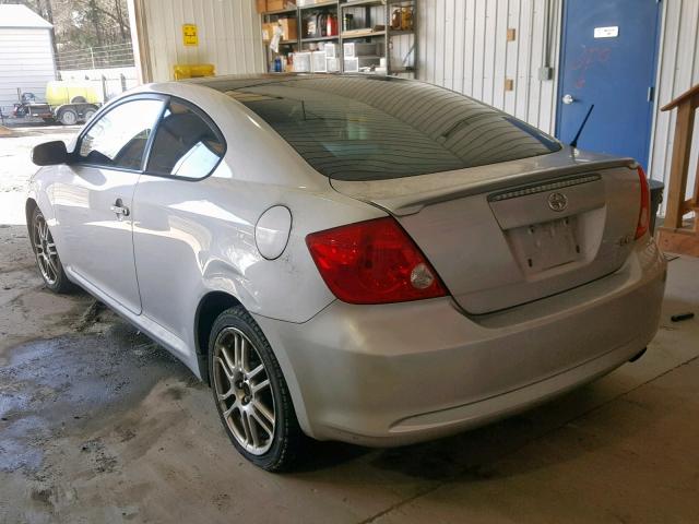 JTKDE177650025447 - 2005 TOYOTA SCION TC ვერცხლისფერი ფოტო 3