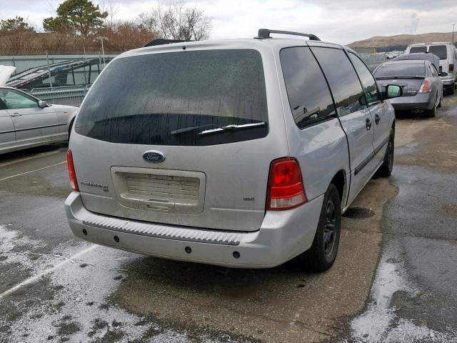 2FMZA51207BA24577 - 2007 FORD FREESTAR S SILVER photo 4