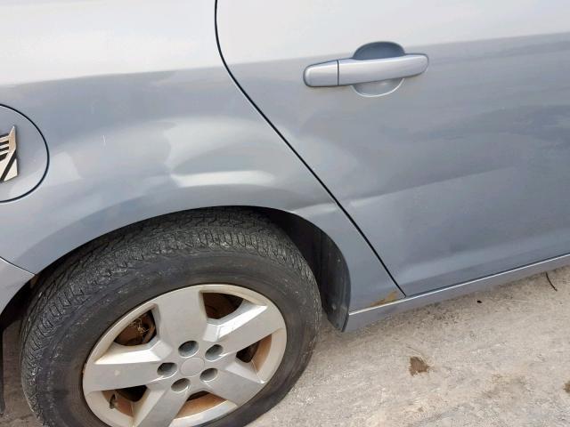 1G1ZG57B88F165710 - 2008 CHEVROLET MALIBU LS BLUE photo 9