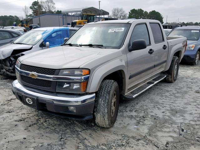 1GCDS13E888125849 - 2008 CHEVROLET COLORADO SILVER photo 2