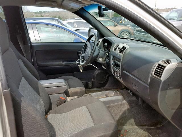 1GCDS13E888125849 - 2008 CHEVROLET COLORADO SILVER photo 5