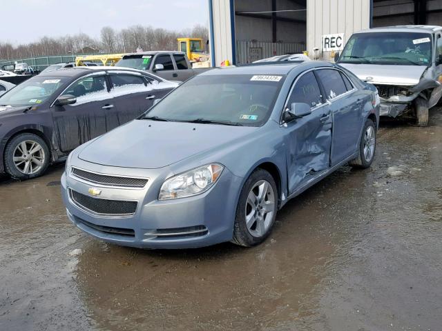 1G1ZH57BX94128524 - 2009 CHEVROLET MALIBU 1LT 蓝色 照片 2