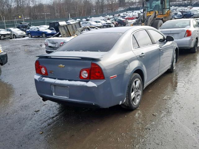 1G1ZH57BX94128524 - 2009 CHEVROLET MALIBU 1LT 蓝色 照片 4