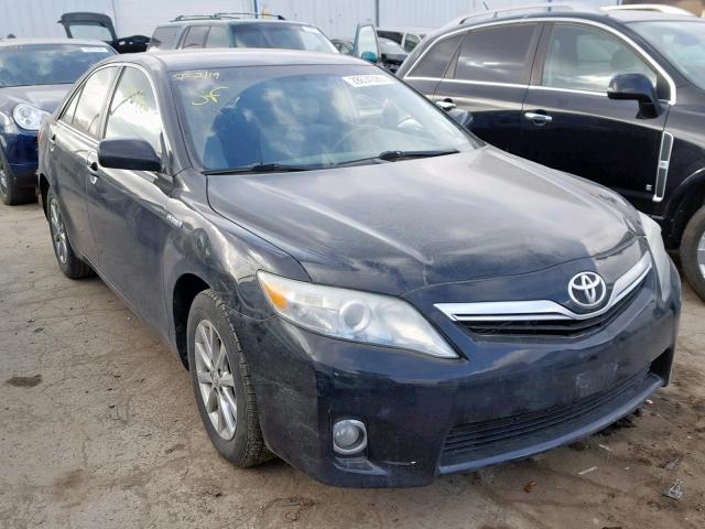 4T1BB3EK1AU122094 - 2010 TOYOTA CAMRY HYBR BLACK photo 1