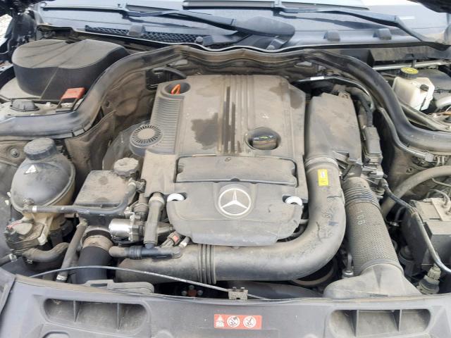 WDDGF4HB1CA596640 - 2012 MERCEDES-BENZ C 250 BLACK photo 7