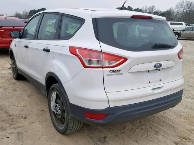 1FMCU0F71EUA81740 - 2014 FORD ESCAPE S WHITE photo 3