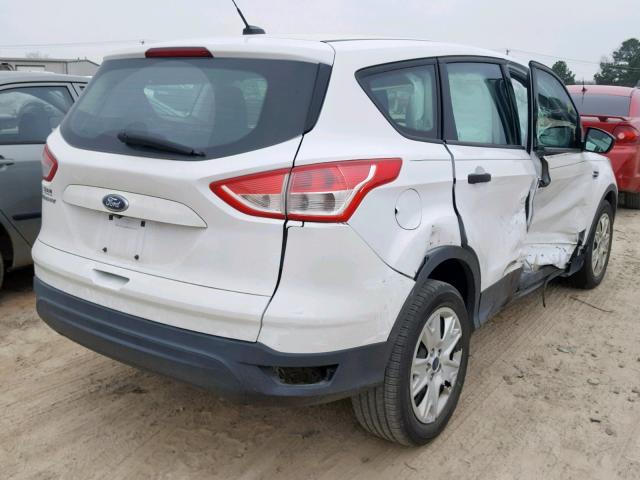 1FMCU0F71EUA81740 - 2014 FORD ESCAPE S WHITE photo 4