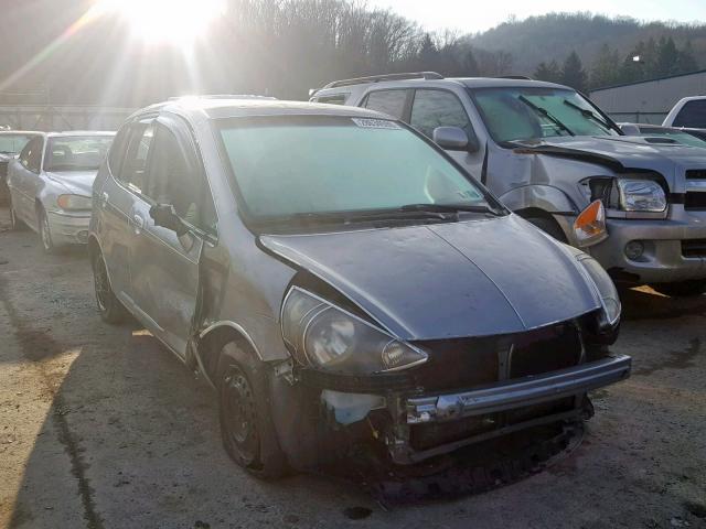 JHMGD37428S042309 - 2008 HONDA FIT GRAY photo 1