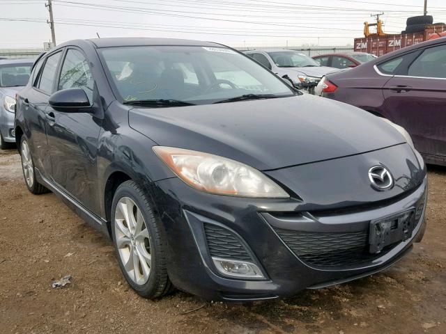 JM1BL1H56A1308954 - 2010 MAZDA 3 S BLACK photo 1