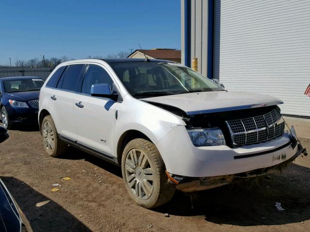 2LMDJ8JC7ABJ02241 - 2010 LINCOLN MKX WHITE photo 1