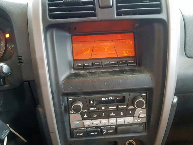 4S2CE58X724602021 - 2002 ISUZU AXIOM XS Mavi foto 9