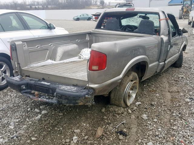 1GTCS1450YK279324 - 2000 GMC SONOMA TAN photo 4