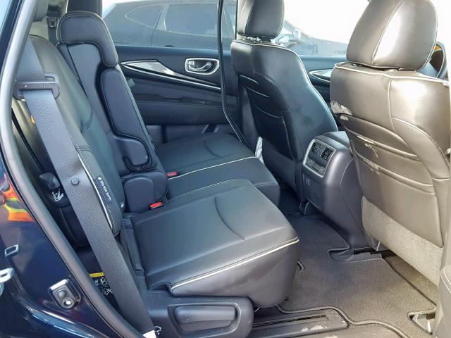 5N1DL0MM5KC500092 - 2019 INFINITI QX60 LUXE BLUE photo 6