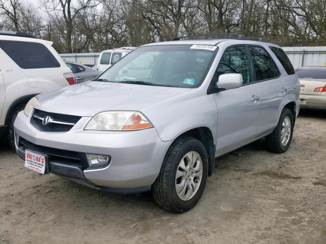 2HNYD18673H555009 - 2003 ACURA MDX TOURIN SILVER photo 2