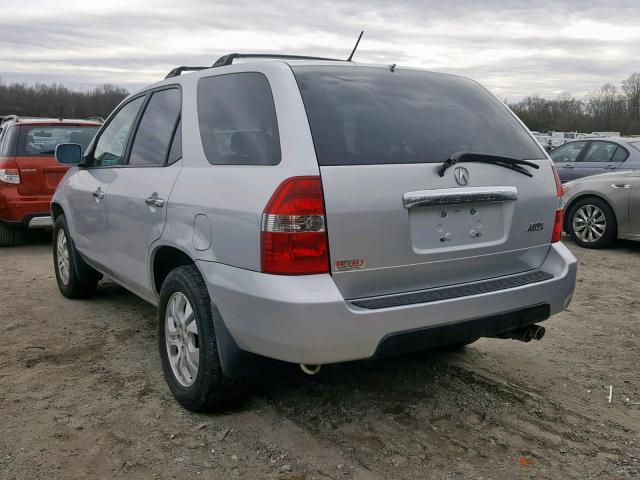 2HNYD18673H555009 - 2003 ACURA MDX TOURIN SILVER photo 3