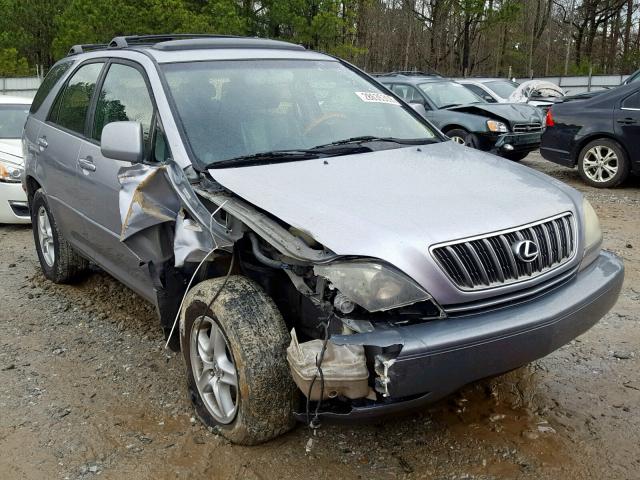 JTJGF10U310093584 - 2001 LEXUS RX 300 SILVER photo 1