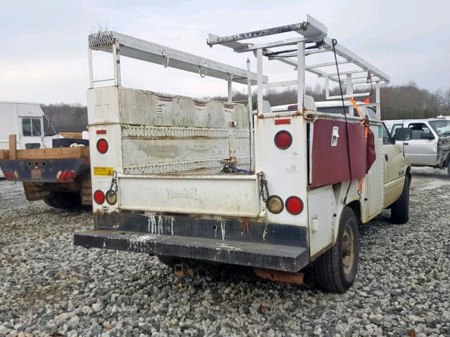 1B6KC26Z9VJ591422 - 1997 DODGE RAM 2500 WHITE photo 4