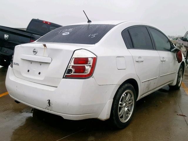 3N1AB61E88L686947 - 2008 NISSAN SENTRA 2.0 WHITE photo 4