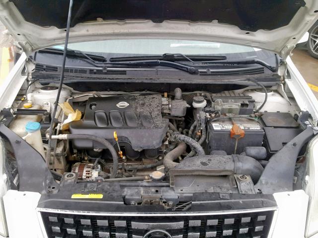 3N1AB61E88L686947 - 2008 NISSAN SENTRA 2.0 WHITE photo 7