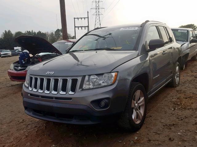 1J4NF1FB0BD282715 - 2011 JEEP COMPASS SP ვერცხლისფერი ფოტო 2