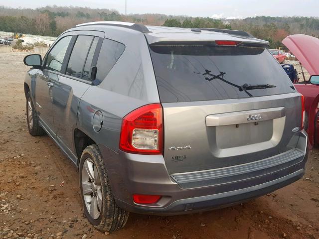 1J4NF1FB0BD282715 - 2011 JEEP COMPASS SP ვერცხლისფერი ფოტო 3