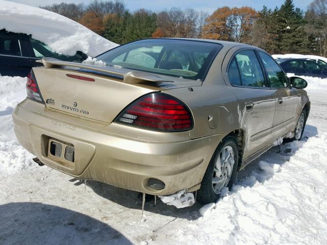 1G2NF52E53C334915 - 2003 PONTIAC GRAND AM S GOLD photo 4