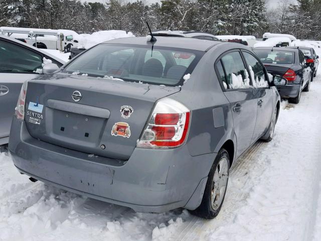 3N1AB61E68L673534 - 2008 NISSAN SENTRA 2.0 GRAY photo 4