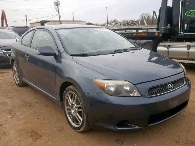 JTKDE177670150547 - 2007 TOYOTA SCION GRAY photo 1