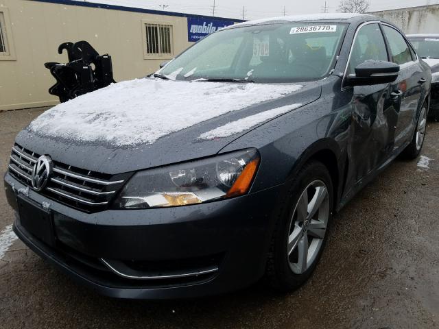 1VWBN7A34DC127704 - 2013 VOLKSWAGEN PASSAT SE  photo 2