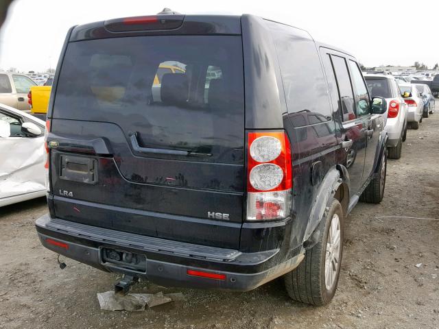 SALAK2D48AA536917 - 2010 LAND ROVER LR4 HSE LU BLACK photo 4