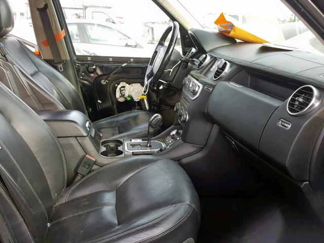 SALAK2D48AA536917 - 2010 LAND ROVER LR4 HSE LU BLACK photo 5