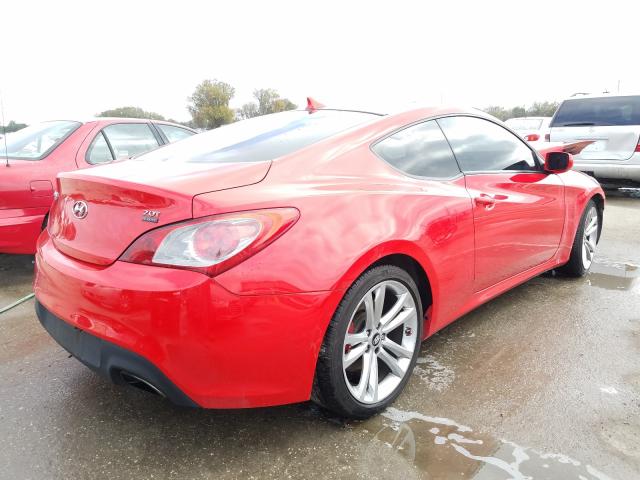 KMHHT6KD6AU037699 - 2010 HYUNDAI GENESIS COUPE 2.0T  photo 4