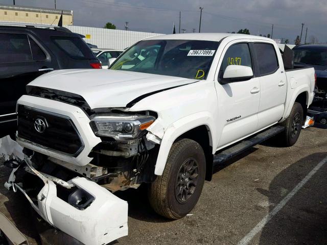 3TMCZ5AN2HM102662 - 2017 TOYOTA TACOMA DOU თეთრი ფოტო 2