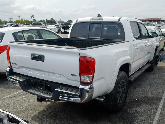 3TMCZ5AN2HM102662 - 2017 TOYOTA TACOMA DOU თეთრი ფოტო 4