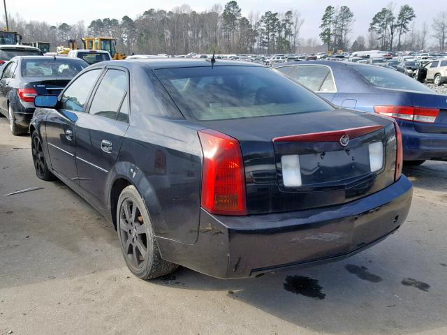 1G6DP577660126159 - 2006 CADILLAC CTS HI FEA BLACK photo 3