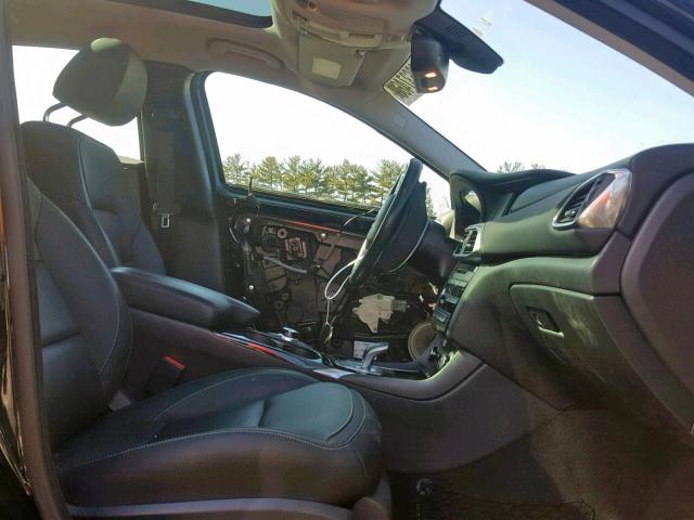 SJKCH5CP1HA018134 - 2017 INFINITI QX30 BASE BLACK photo 5