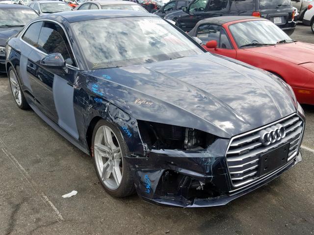 WAUTNAF52JA110029 - 2018 AUDI A5 PREMIUM BLUE photo 1