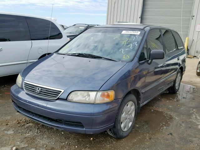 JHMRA1849SC001861 - 1995 HONDA ODYSSEY LX GRAY photo 2