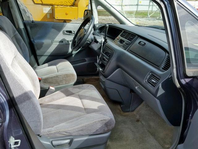 JHMRA1849SC001861 - 1995 HONDA ODYSSEY LX GRAY photo 5