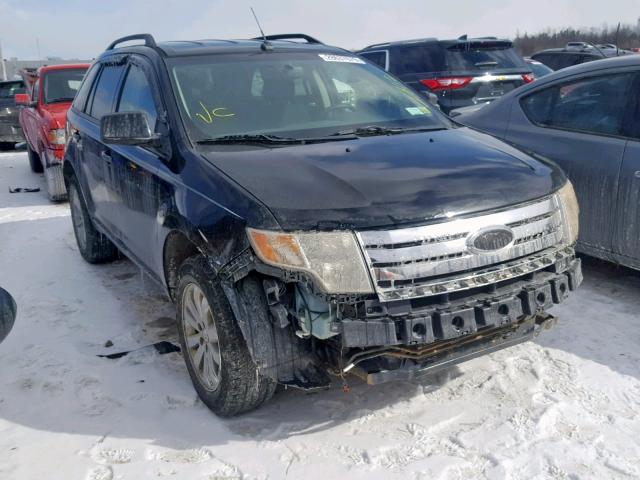 2FMDK48C49BA53129 - 2009 FORD EDGE SEL BLACK photo 1