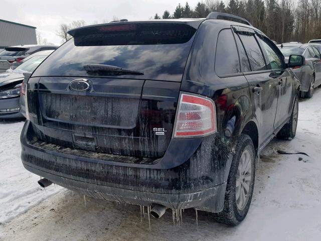 2FMDK48C49BA53129 - 2009 FORD EDGE SEL BLACK photo 4