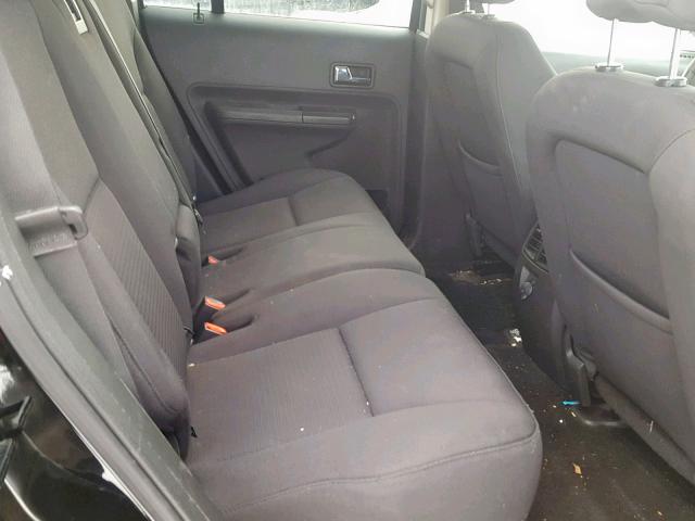 2FMDK48C49BA53129 - 2009 FORD EDGE SEL BLACK photo 6