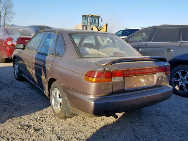 4S3BD6357S7226053 - 1995 SUBARU LEGACY L A BROWN photo 3