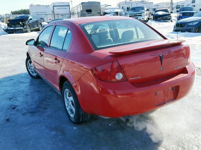 1G2AJ52F857655722 - 2005 PONTIAC PURSUIT RED photo 3