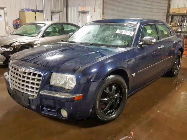 2C3KA63H66H278596 - 2006 CHRYSLER 300C BLUE photo 2