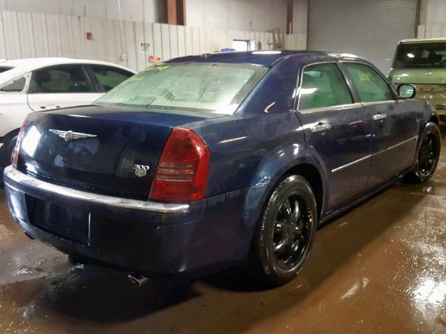 2C3KA63H66H278596 - 2006 CHRYSLER 300C BLUE photo 4