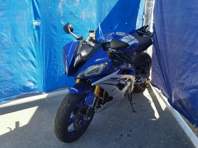 JYARJ16E7GA036751 - 2016 YAMAHA YZFR6 BLUE photo 2