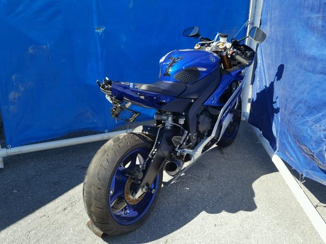 JYARJ16E7GA036751 - 2016 YAMAHA YZFR6 BLUE photo 4