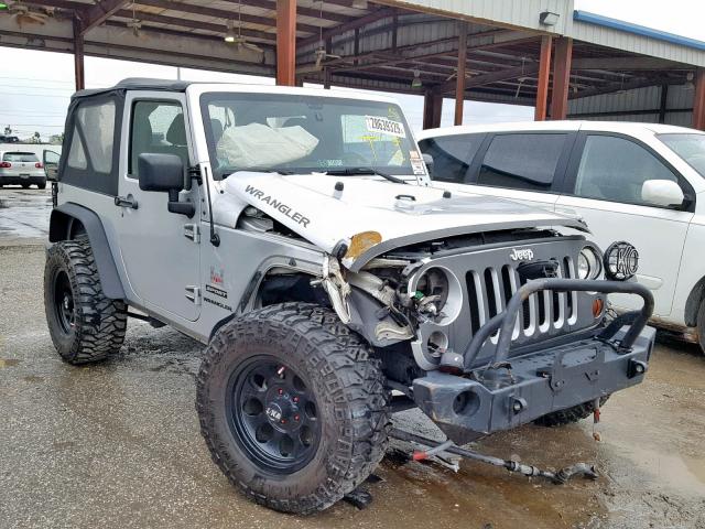 1J4AA2D1XBL630264 - 2011 JEEP WRANGLER S SILVER photo 1