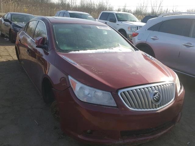 1G4GC5EG2AF128288 - 2010 BUICK LACROSSE C BURGUNDY photo 1